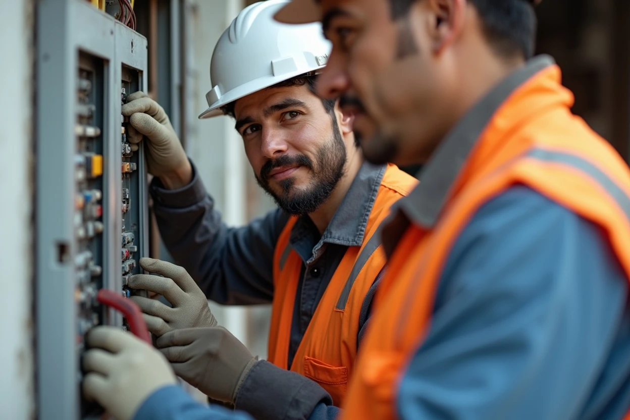 Panel eléctrico doméstico y herramientas